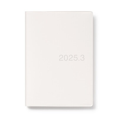 【Ａ６】月曜始まりマンスリー／ウィークリースケジュール帳・２０２５年３月始まり