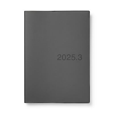 【Ｂ５】月曜始まりマンスリー／ウィークリースケジュール帳・２０２５年３月始まり
