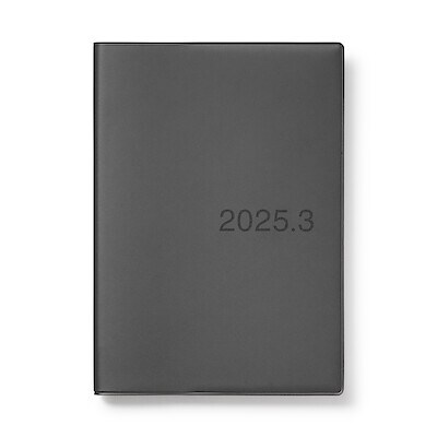 【Ｂ６】月曜始まりマンスリー／ウィークリースケジュール帳・２０２５年３月始まり