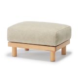 【パーツ】ゆったり座れるアームレスソファオットマン用カバー　ポリエステル平織