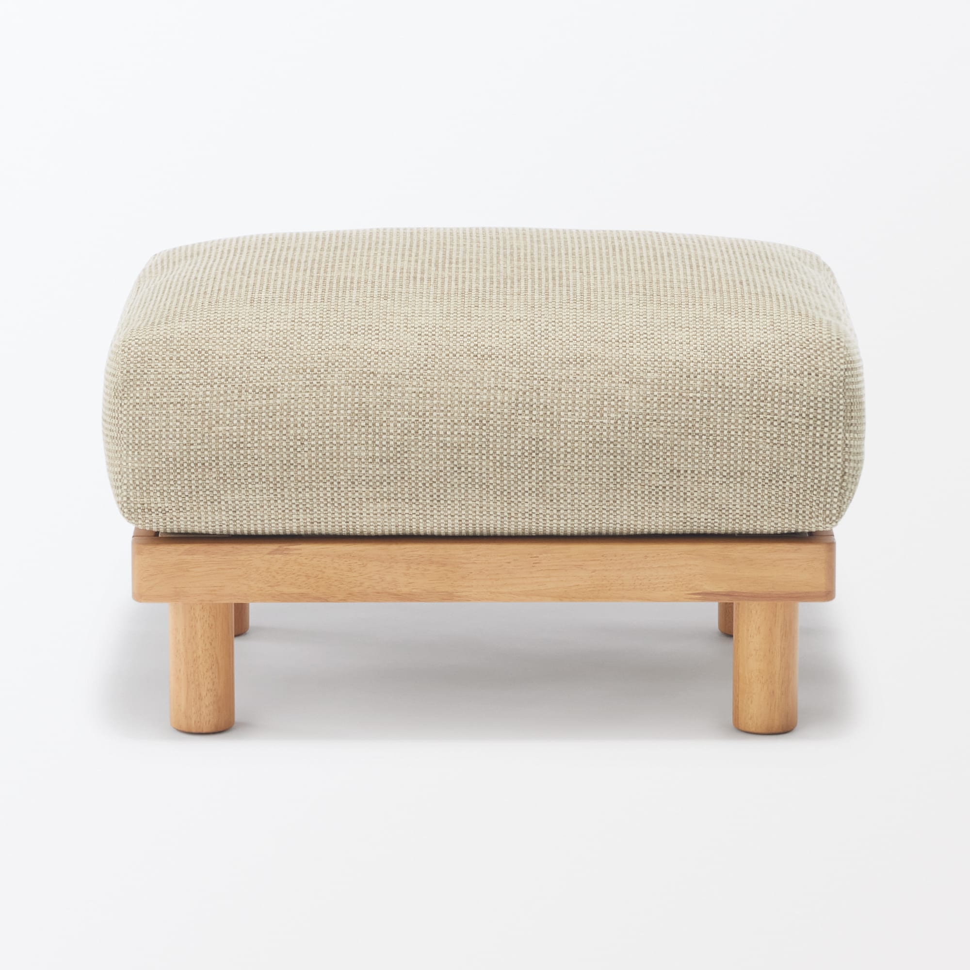 パーツ】ゆったり座れるアームレスソファオットマン用カバー