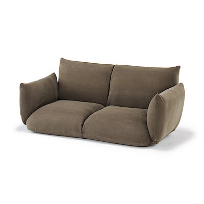 リクライニング　フロアソファ　２シーター