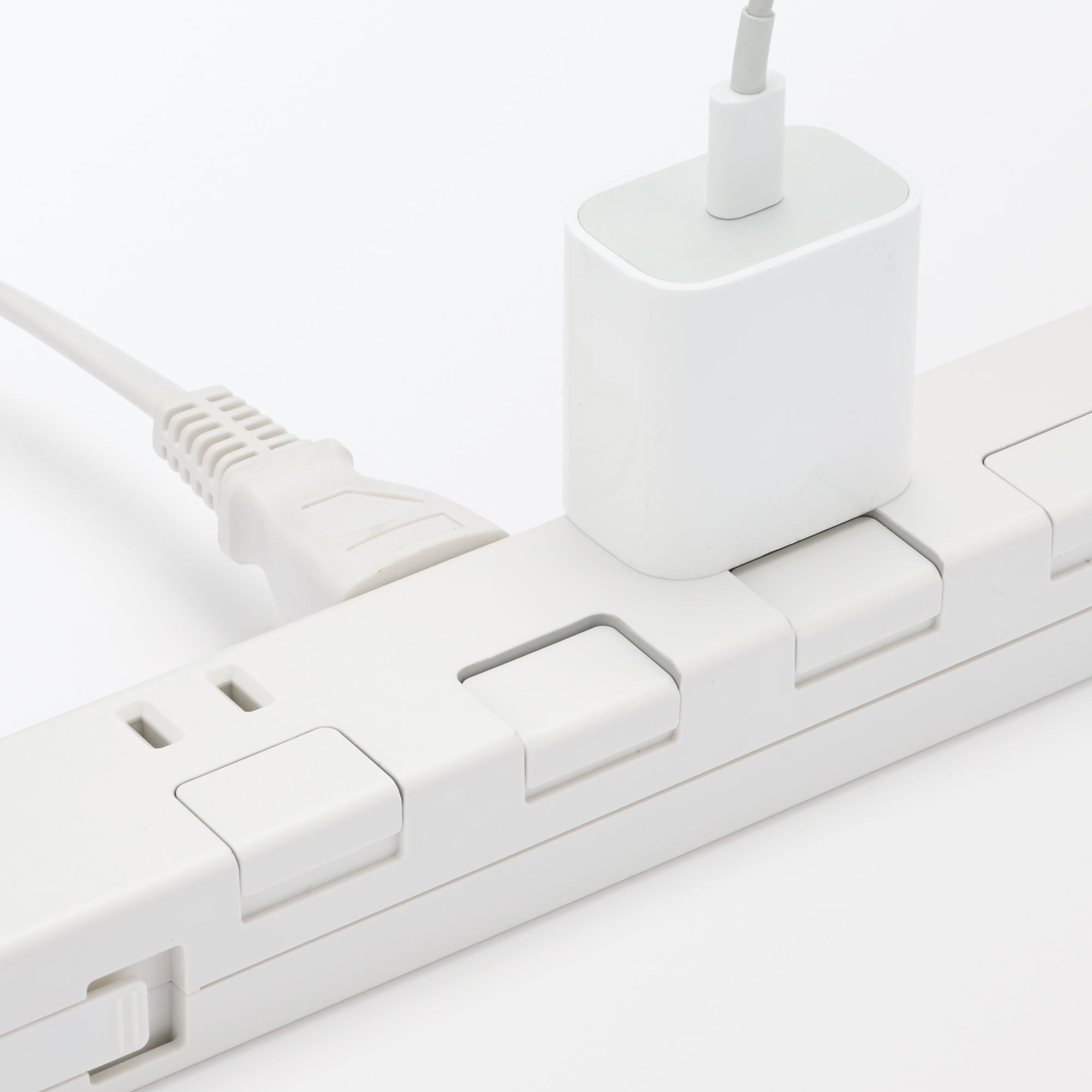 ジョイントタップ　ロック付　コンセント６個口　個別スイッチタイプ