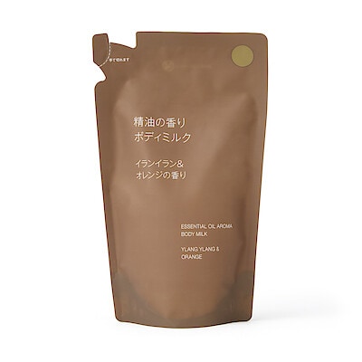 精油の香り　ボディミルク　イランイラン＆オレンジの香り（詰替用）　２７０ｍＬ