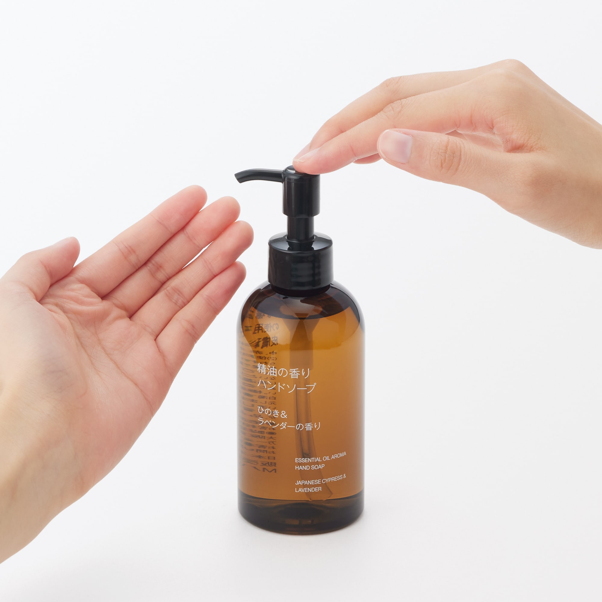 精油の香り　ハンドソープ　ひのき＆ラベンダーの香り