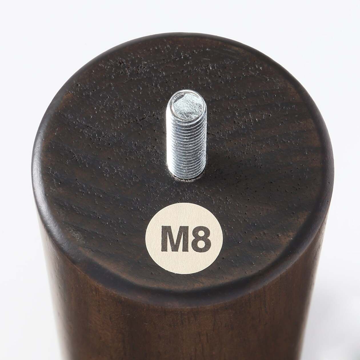 木製脚　２６ｃｍ　ブラウン（Ｍ８）