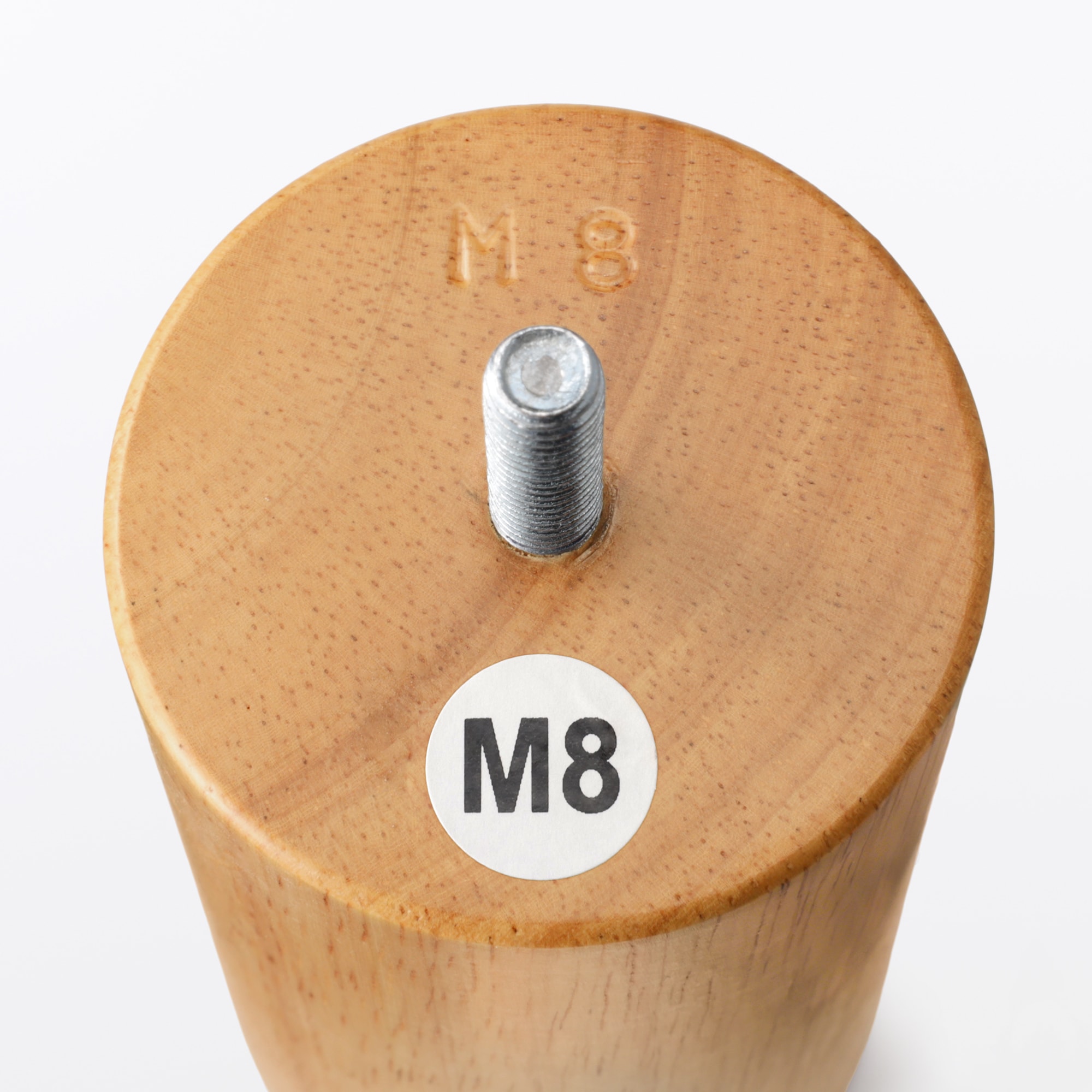 木製脚　２０ｃｍ　ナチュラル（Ｍ８）