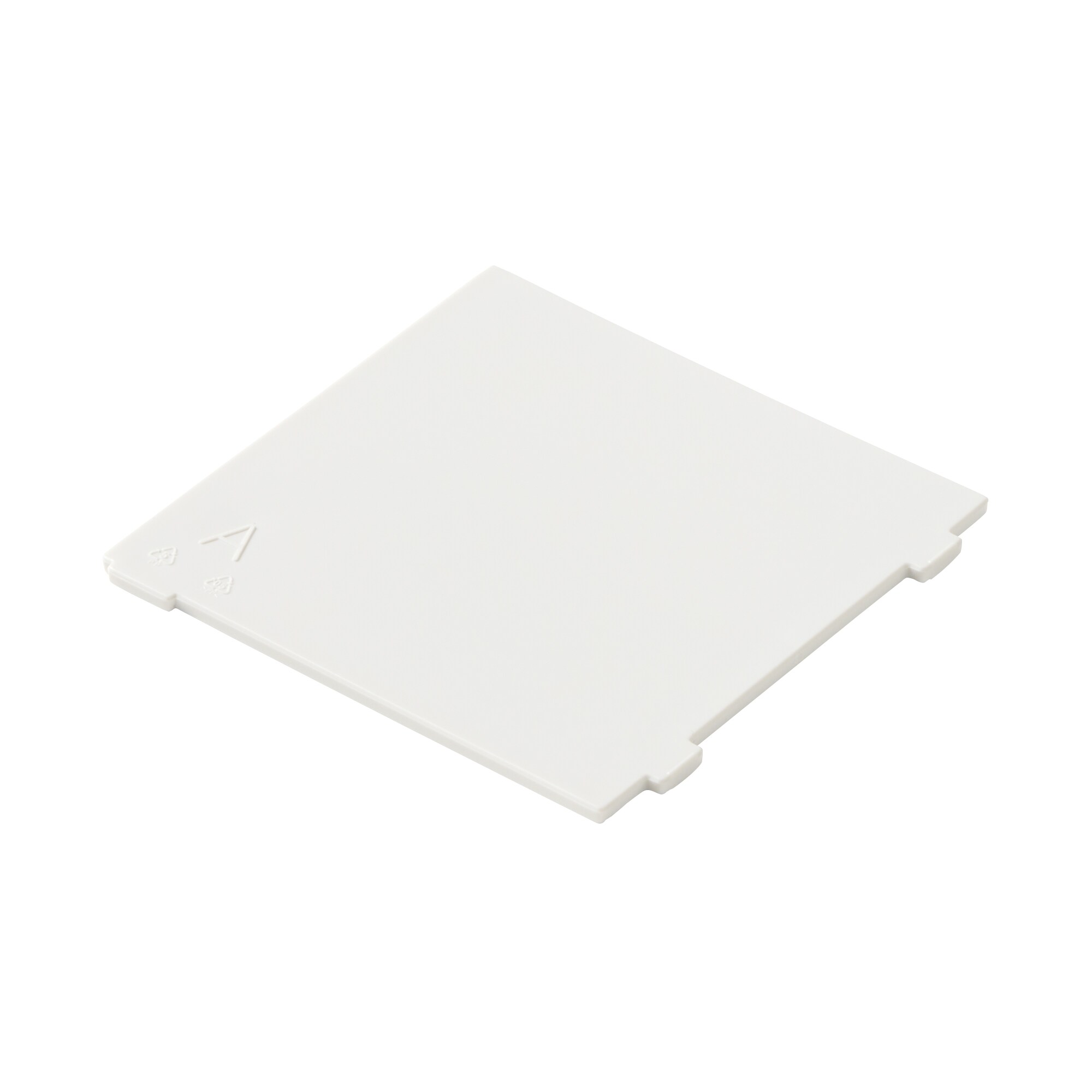 【パーツ】ポリプロピレン救急箱　ホワイトグレー　仕切板（Ａ）