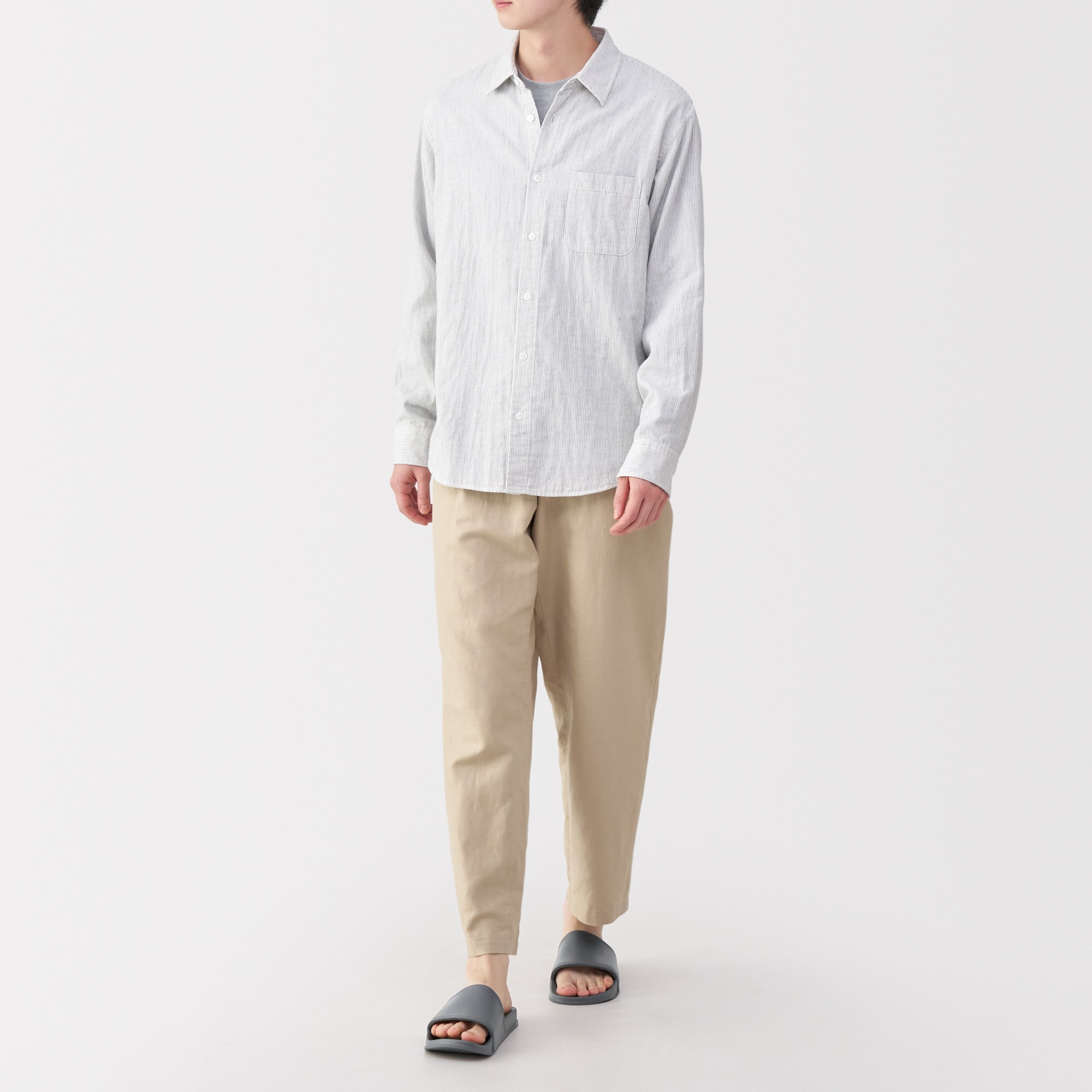 一体成型　足なりサンダル