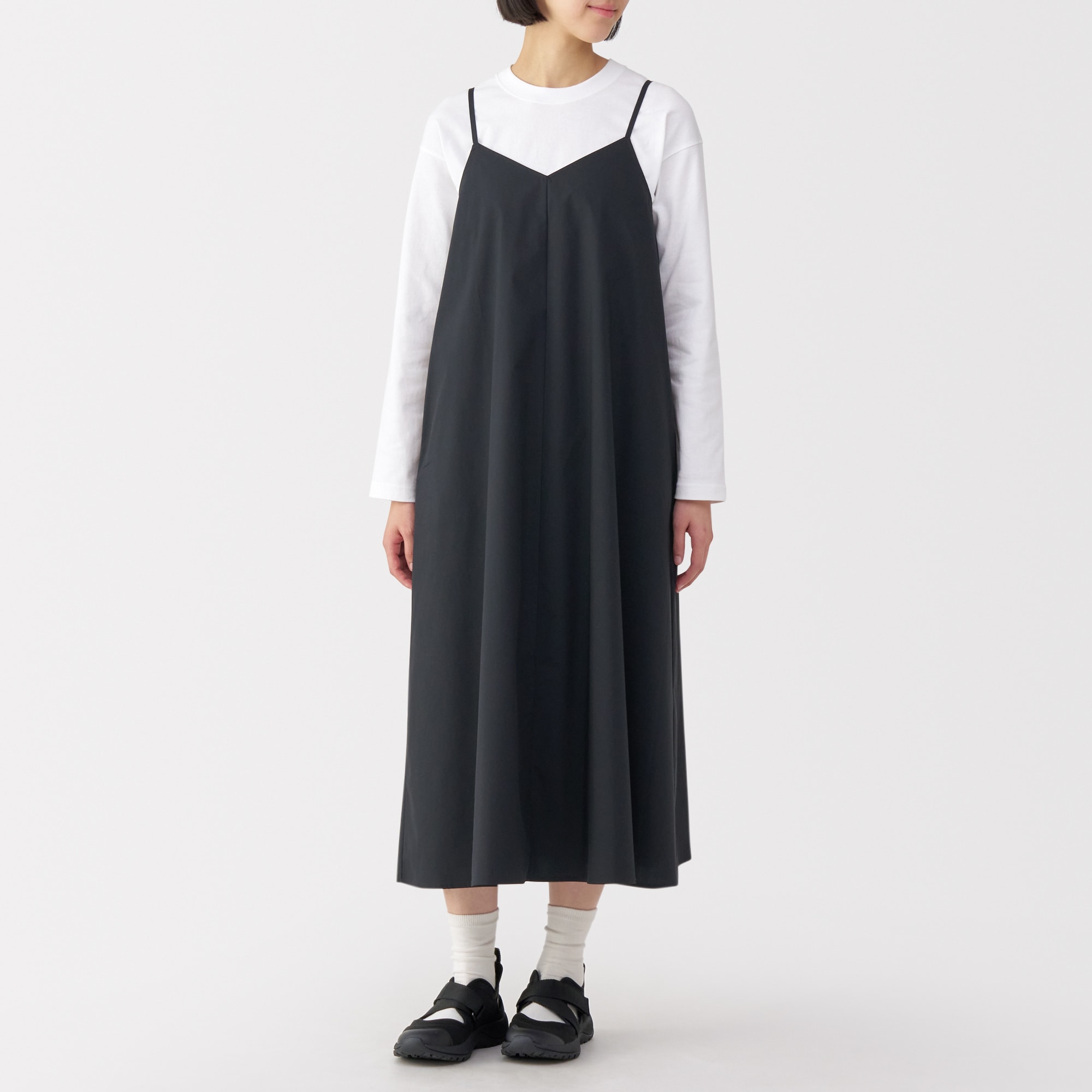 無印良品　MUJI　スニーカーサンダル　ブラック　M　24.5〜25㎝ スニーカーサンダル | 無印良品
