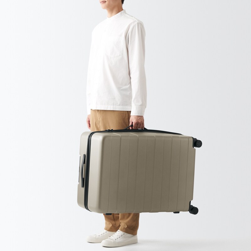 バーを自由に調節できる ハードキャリーケース（105L） | 無印良品