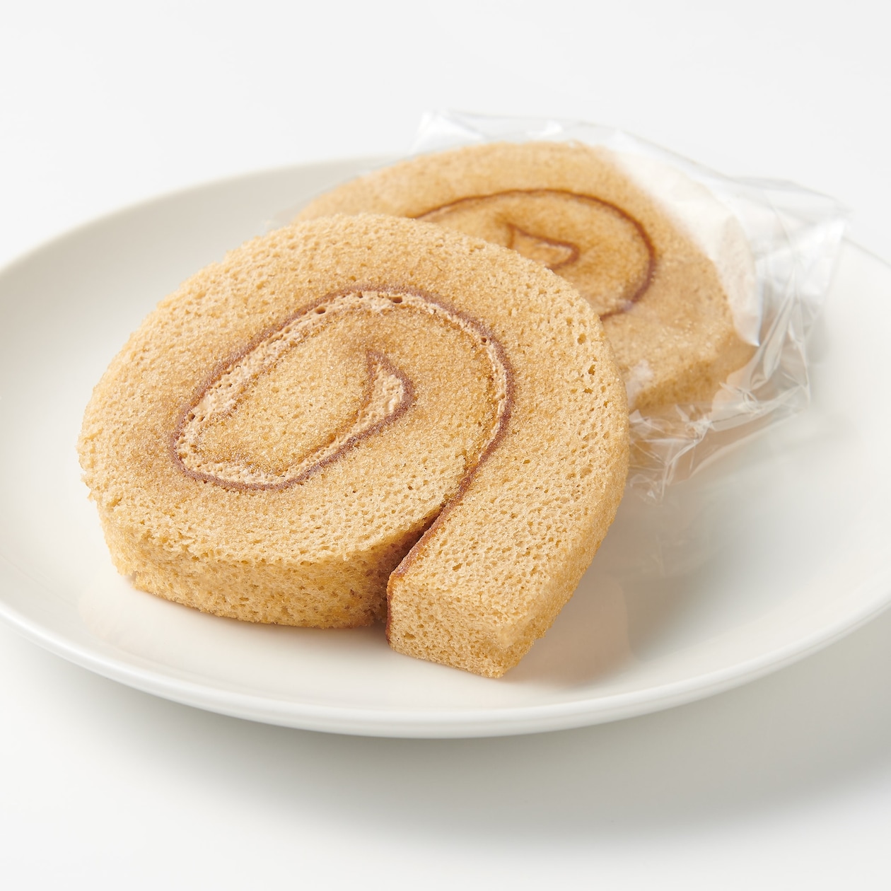 栗のロールケーキ