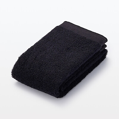 リネン混　フェイスタオル