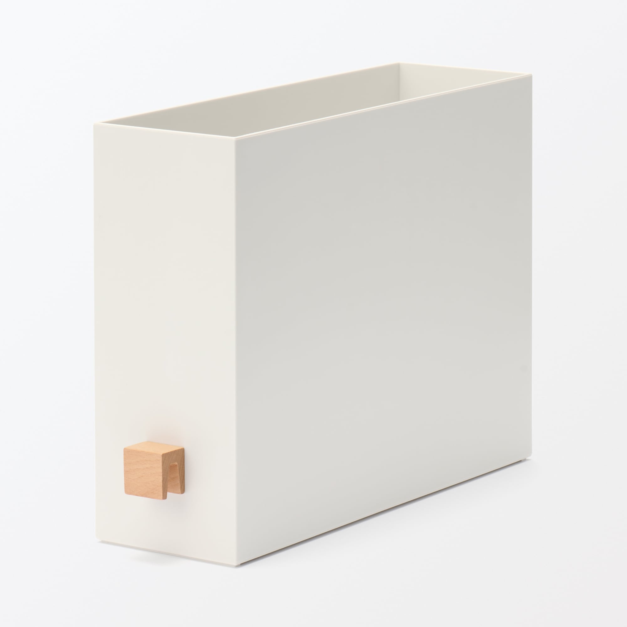 引き出しやすくなる　つまみ　角型　ファイルボックス用