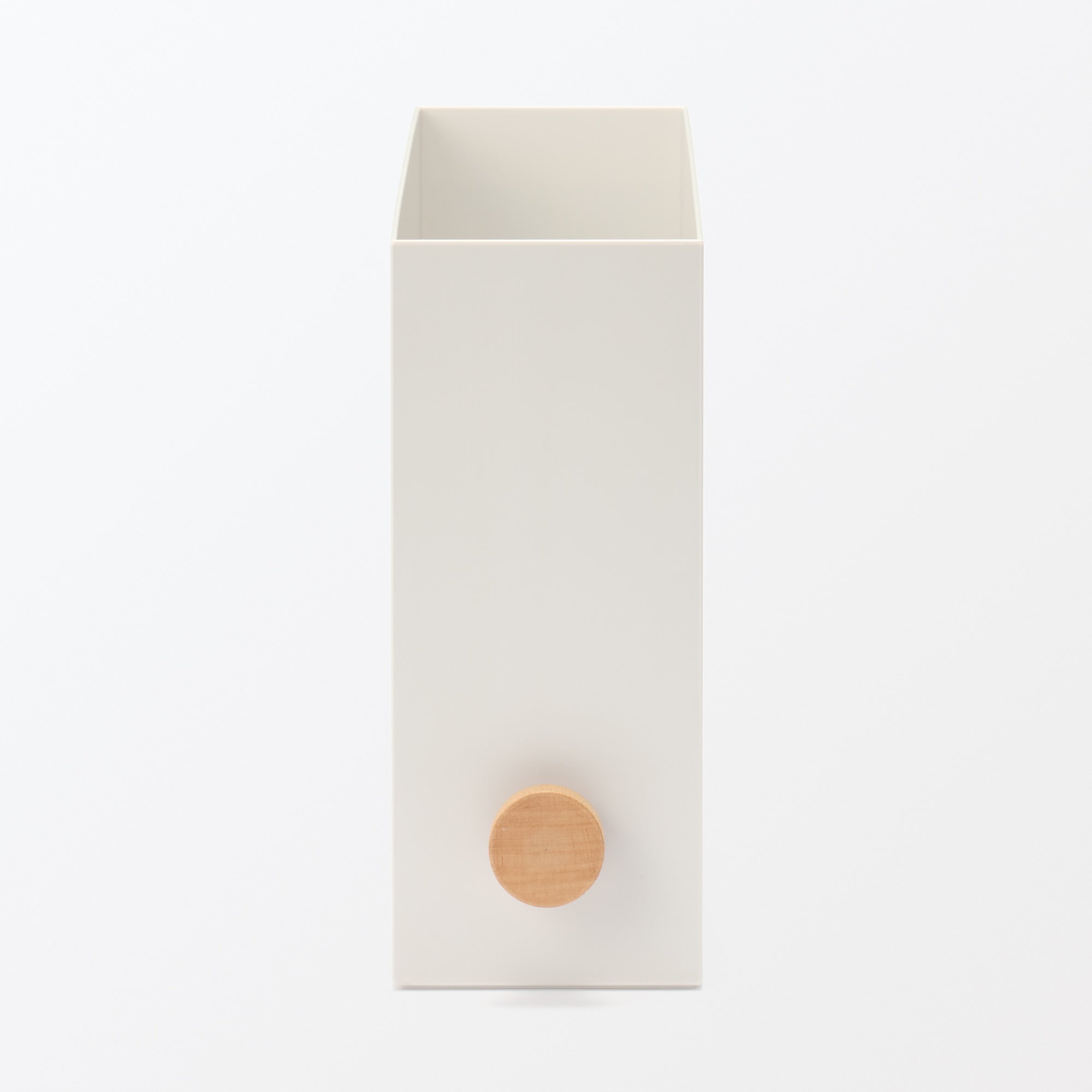 引き出しやすくなる つまみ 丸型 ファイルボックス用 | 無印良品