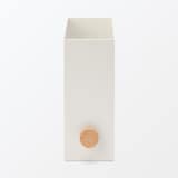 引き出しやすくなる　つまみ　丸型　ファイルボックス用