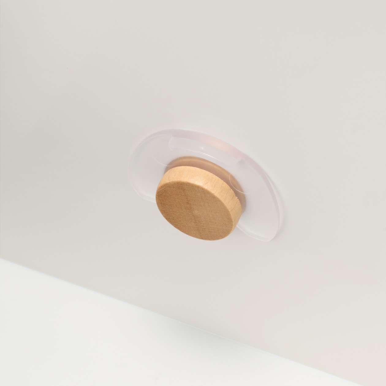 引き出しやすくなる　つまみ　丸型　ファイルボックス用