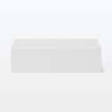 再生ポリプロピレン入り　収納ストッカー　追加用　小　ホワイトグレー