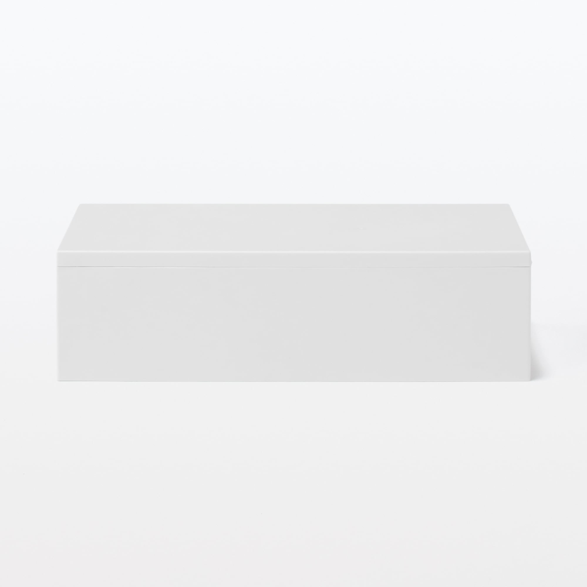 再生ポリプロピレン入り　収納ストッカー　追加用　小　ホワイトグレー