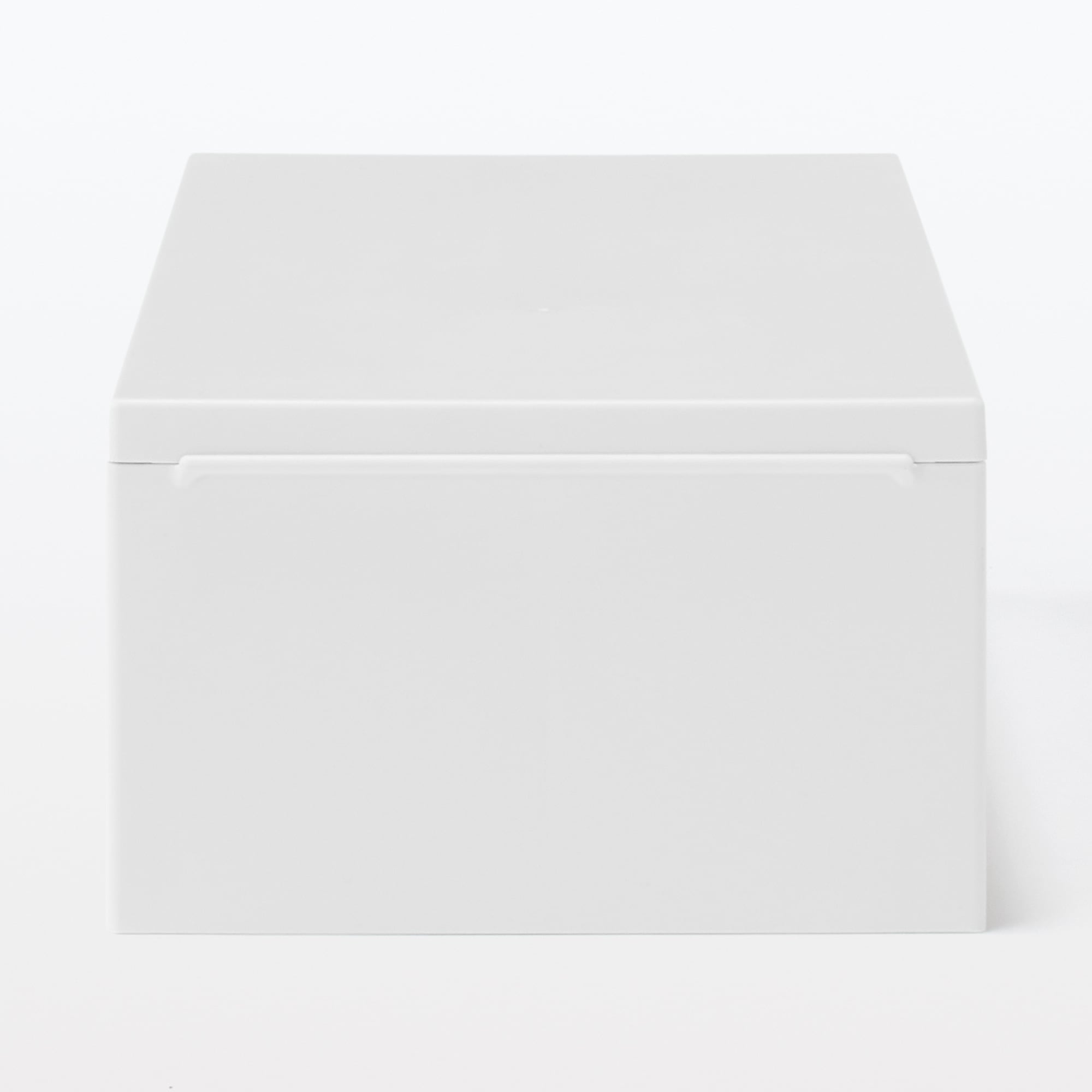 再生ポリプロピレン入り　収納ストッカー　追加用　小　ホワイトグレー