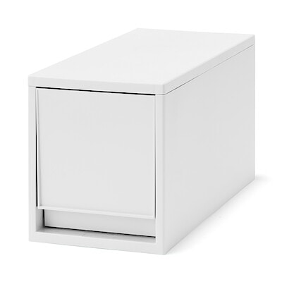 ポリプロピレン　収納ストッカー　追加用　中/約幅18×奥行40×高さ21cm