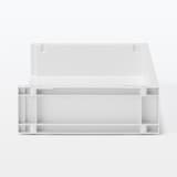 再生ポリプロピレン入り　収納ラック　小　ホワイトグレー