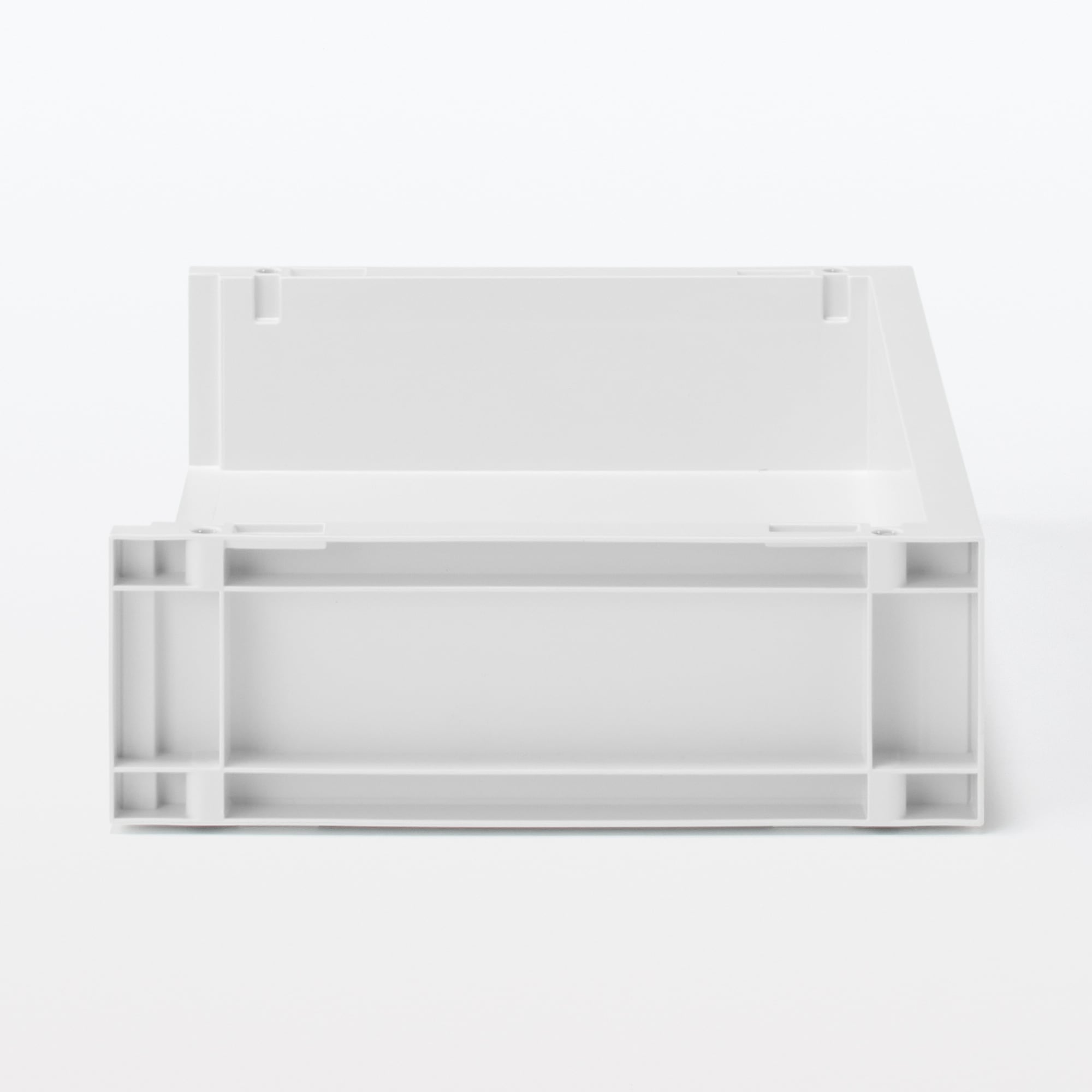 再生ポリプロピレン入り　収納ラック　小　ホワイトグレー