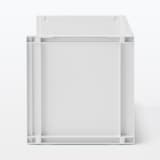 再生ポリプロピレン入り　収納ラック　大　ホワイトグレー