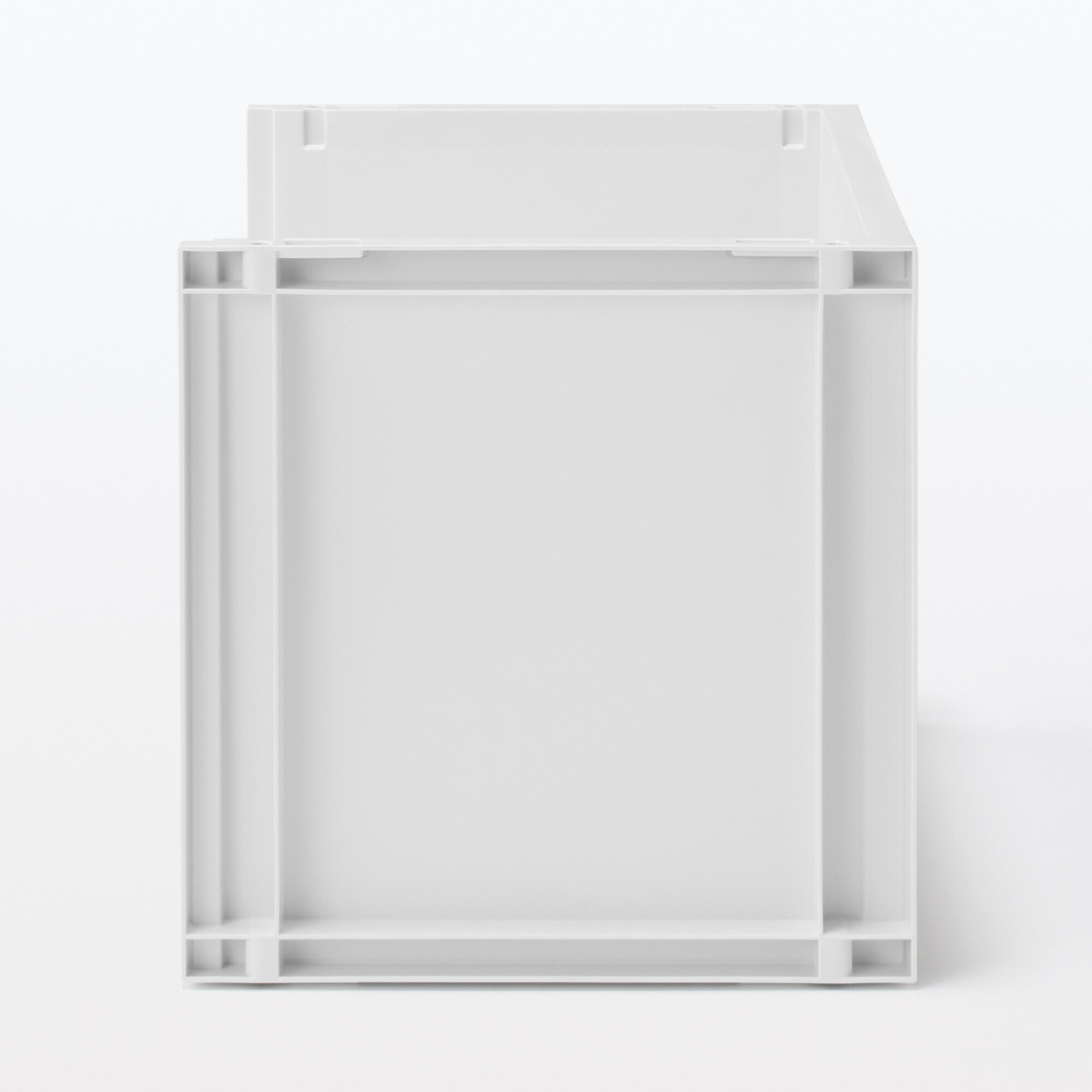 再生ポリプロピレン入り　収納ラック　大　ホワイトグレー