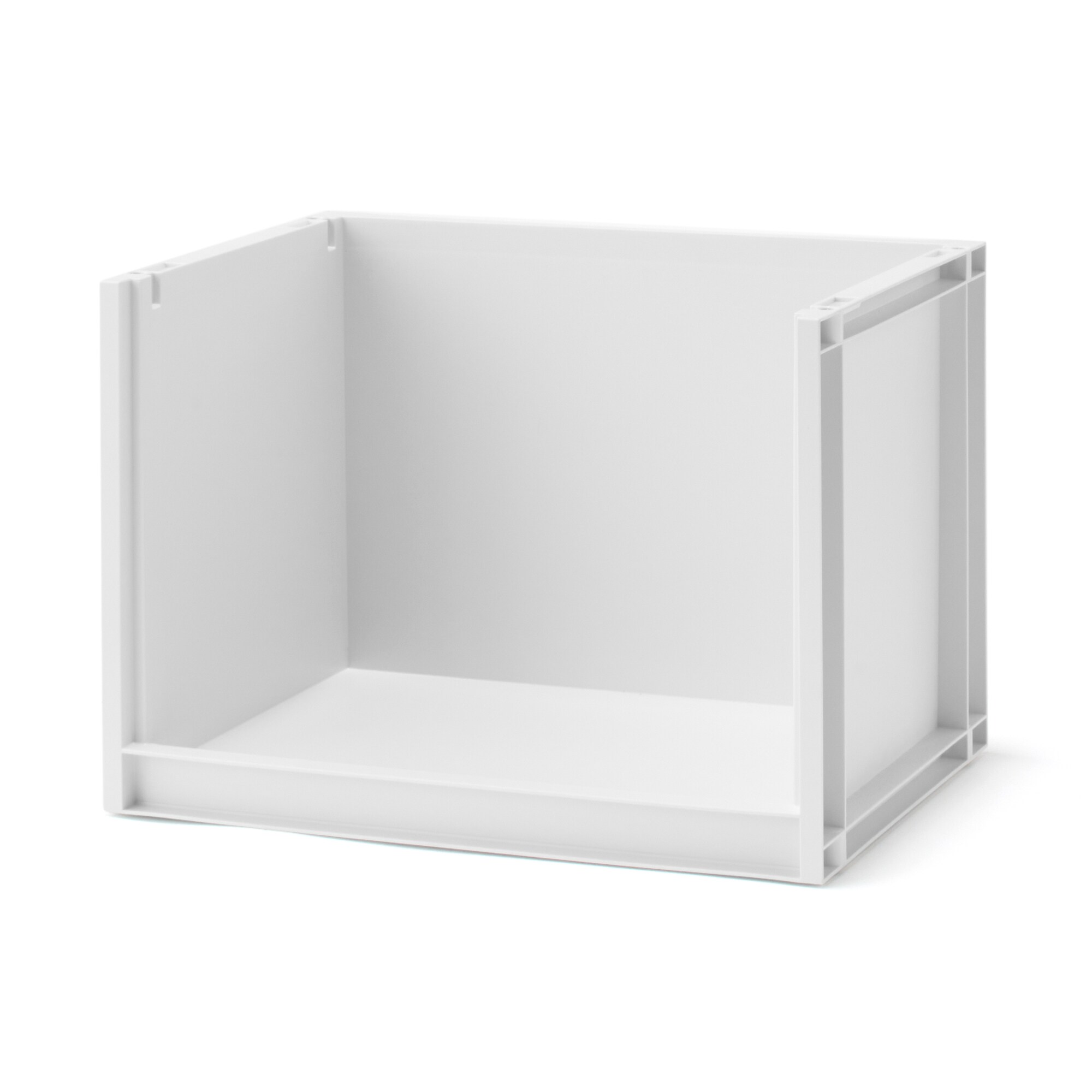 再生ポリプロピレン入り　収納ラック　大　ホワイトグレー