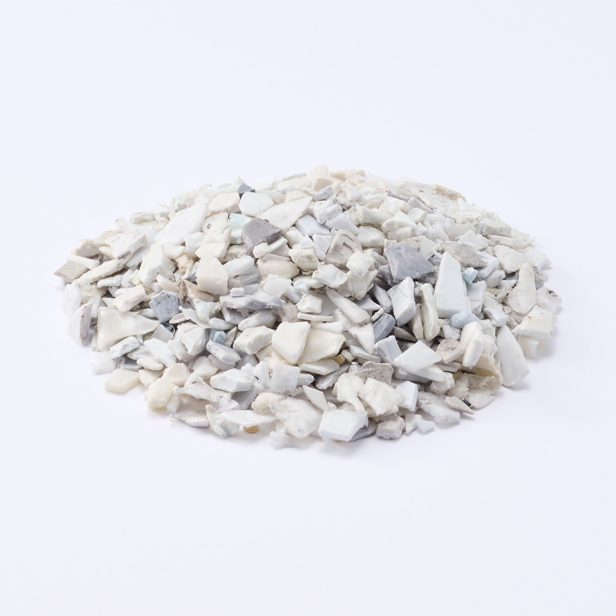 再生ポリプロピレン入り 頑丈収納ボックス 特大 浅型 ホワイトグレー