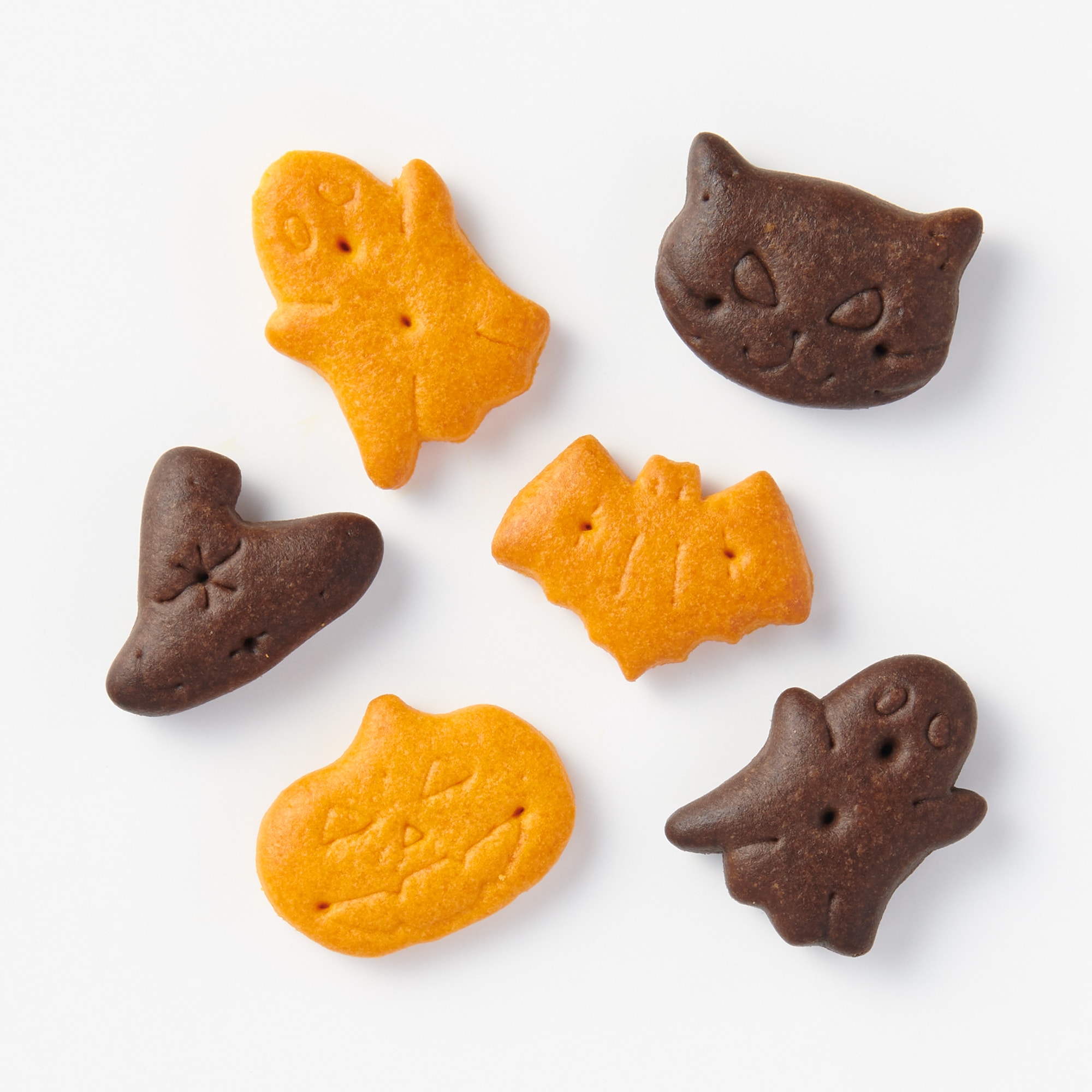 かぼちゃとココアのビスケット