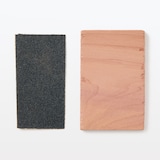 不揃いレッドシダーブロック