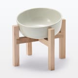 磁器　ペット用フードボウル　小