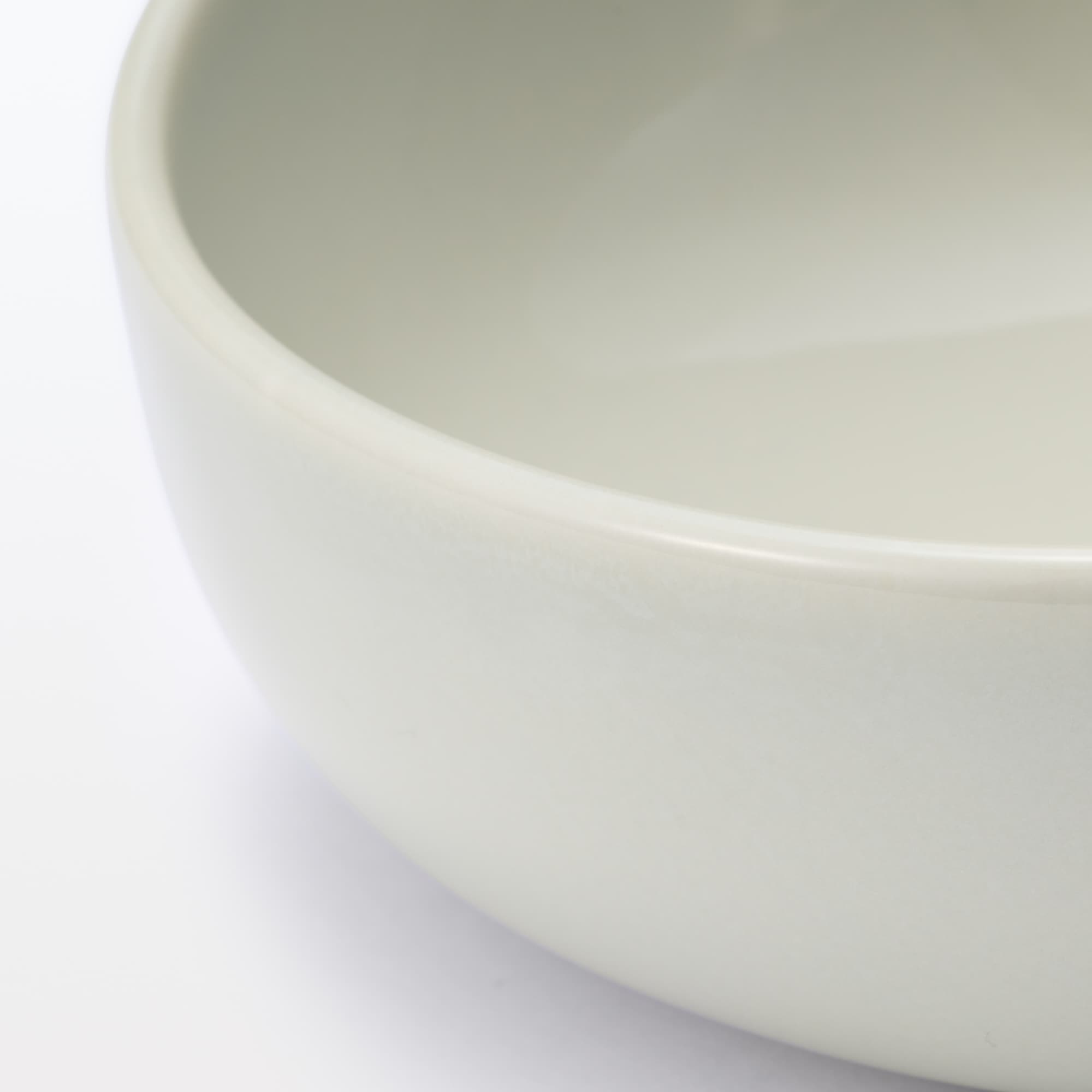 磁器　ペット用フードボウル　大