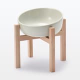 磁器　ペット用フードボウル　大