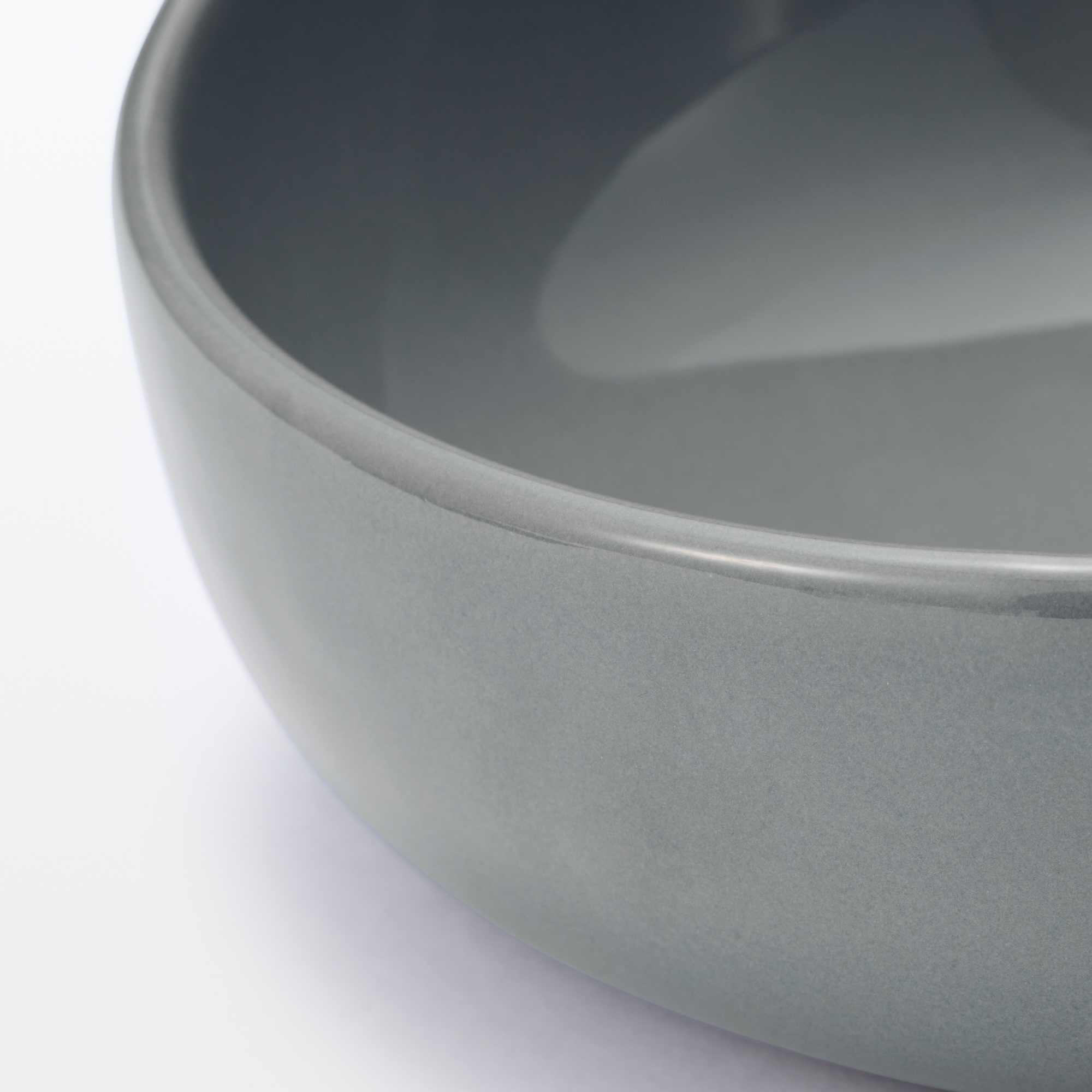 磁器　ペット用フードボウル　大