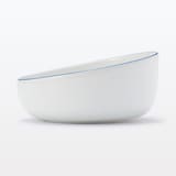 磁器　ペット用フードボウル　大