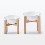 磁器　ペット用フードボウル　大