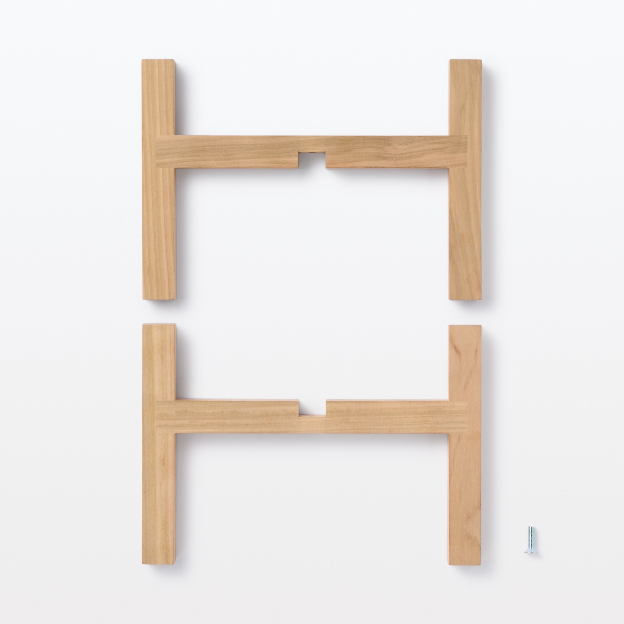 木製スタンド 小 ペットフードボウル用 | 無印良品