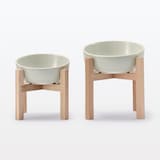 木製スタンド　小　ペットフードボウル用