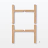 木製スタンド　大　ペットフードボウル用