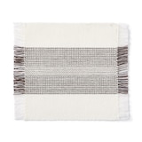 インド綿あぜ織　コースター／フリンジ