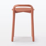 中でも外でも使える　アルミスツール