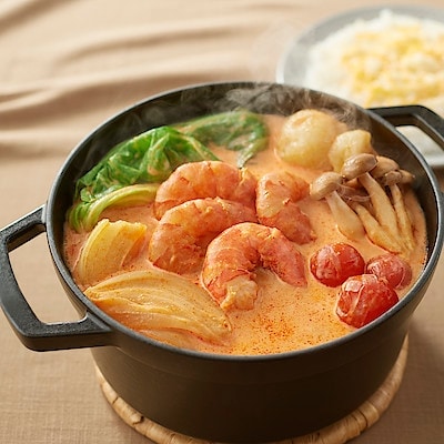 【0辛】手づくり鍋の素　海老のビスク鍋　２２５ｇ（２～３人前）