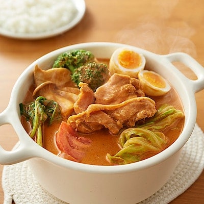 【2辛】手づくり鍋の素　バターチキンカレー鍋　２２５ｇ（２～３人前）