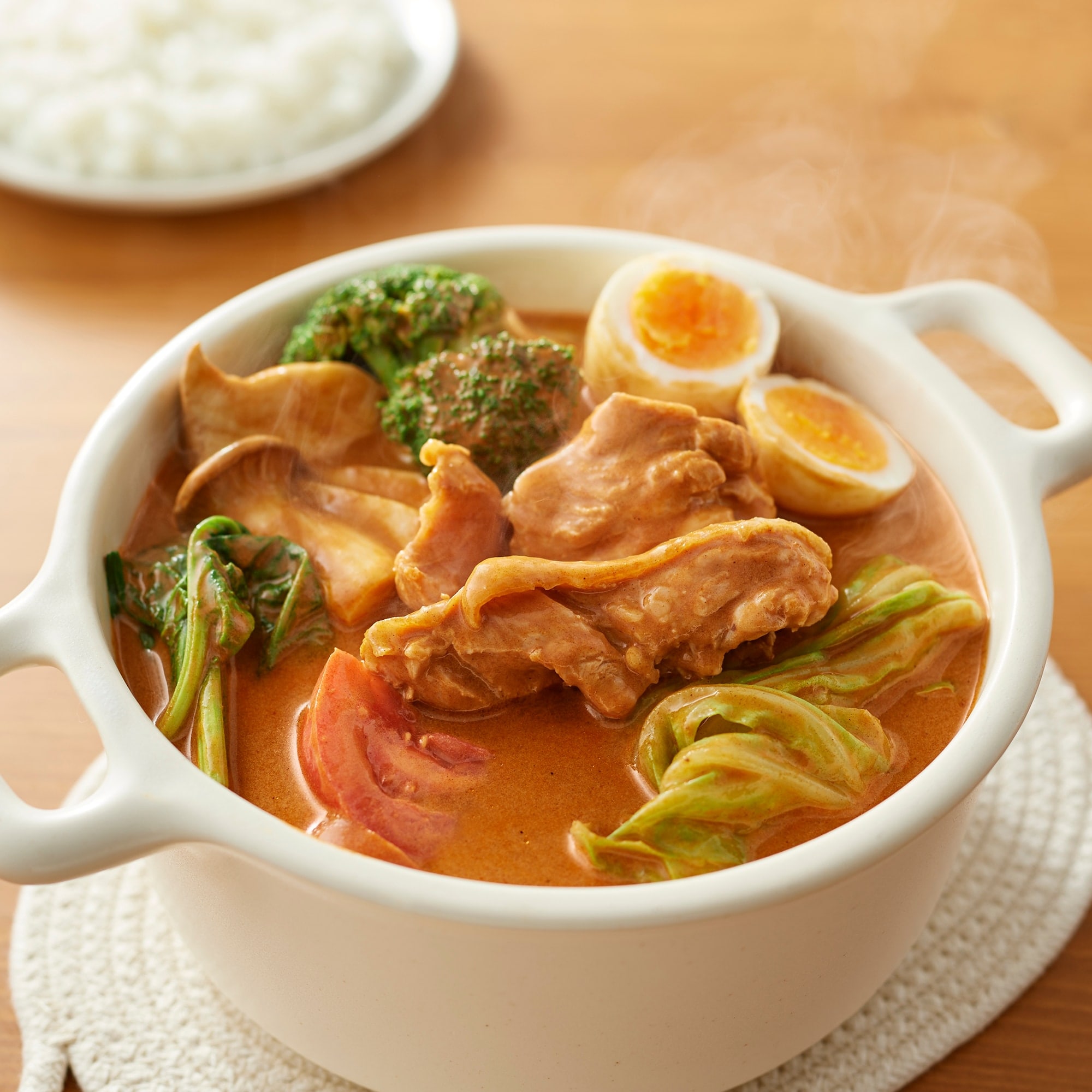 手づくり鍋の素　バターチキンカレー鍋