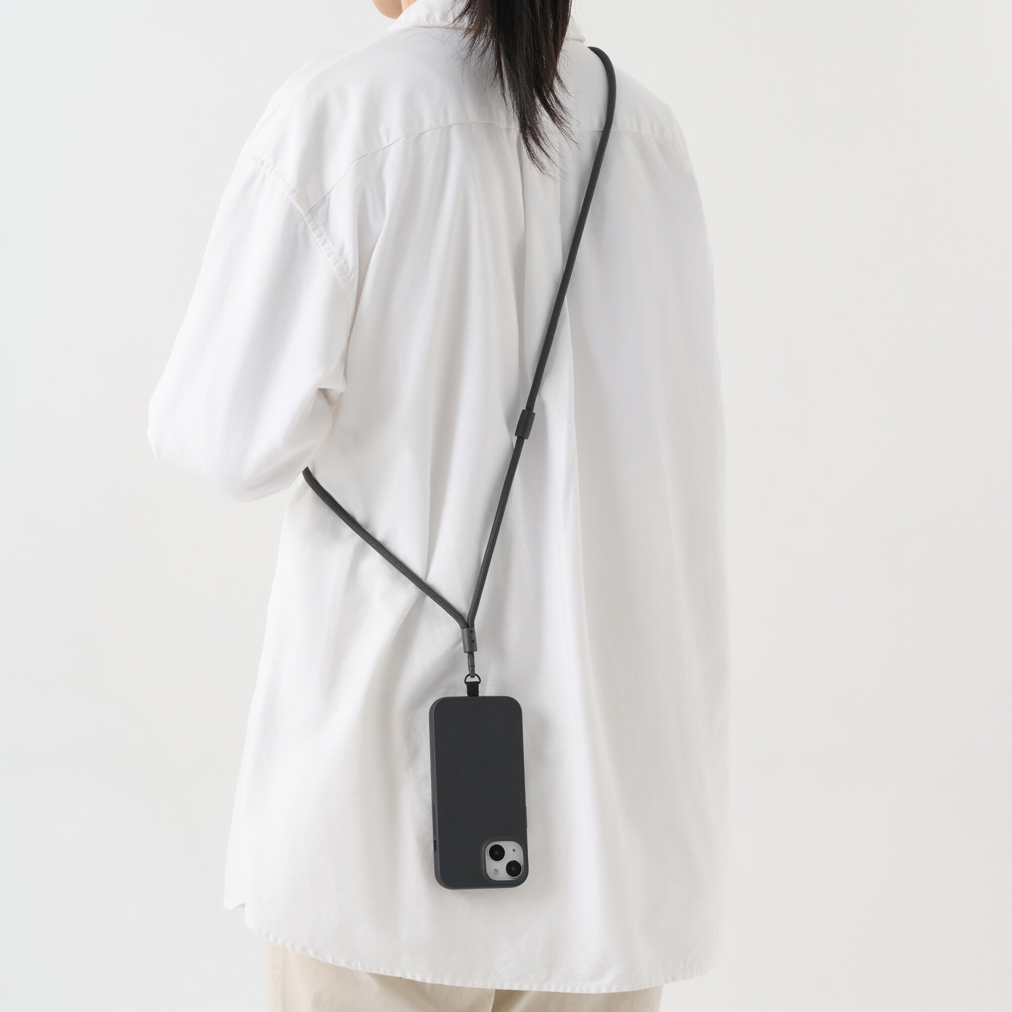 ポリエステル ネックストラップ スマートフォン用 | 無印良品