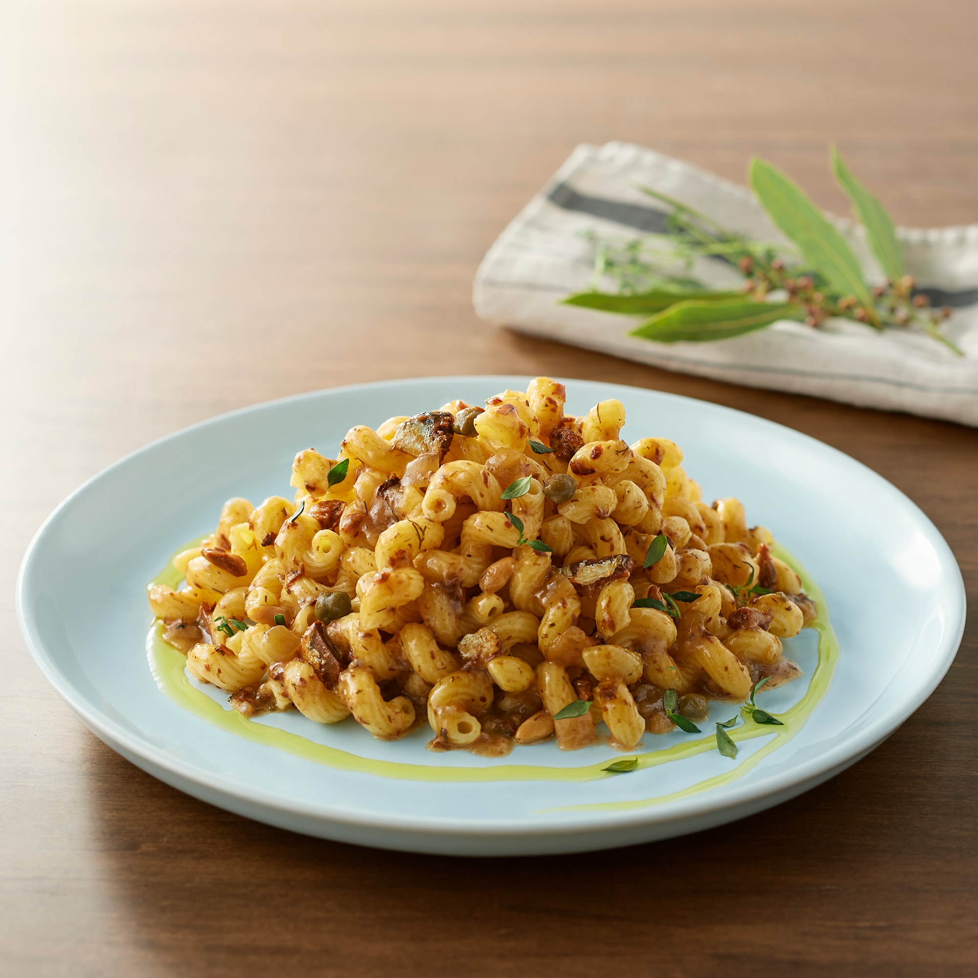 素材の旨みひきたつパスタソース グリルいわしと3種のハーブ | 無印良品