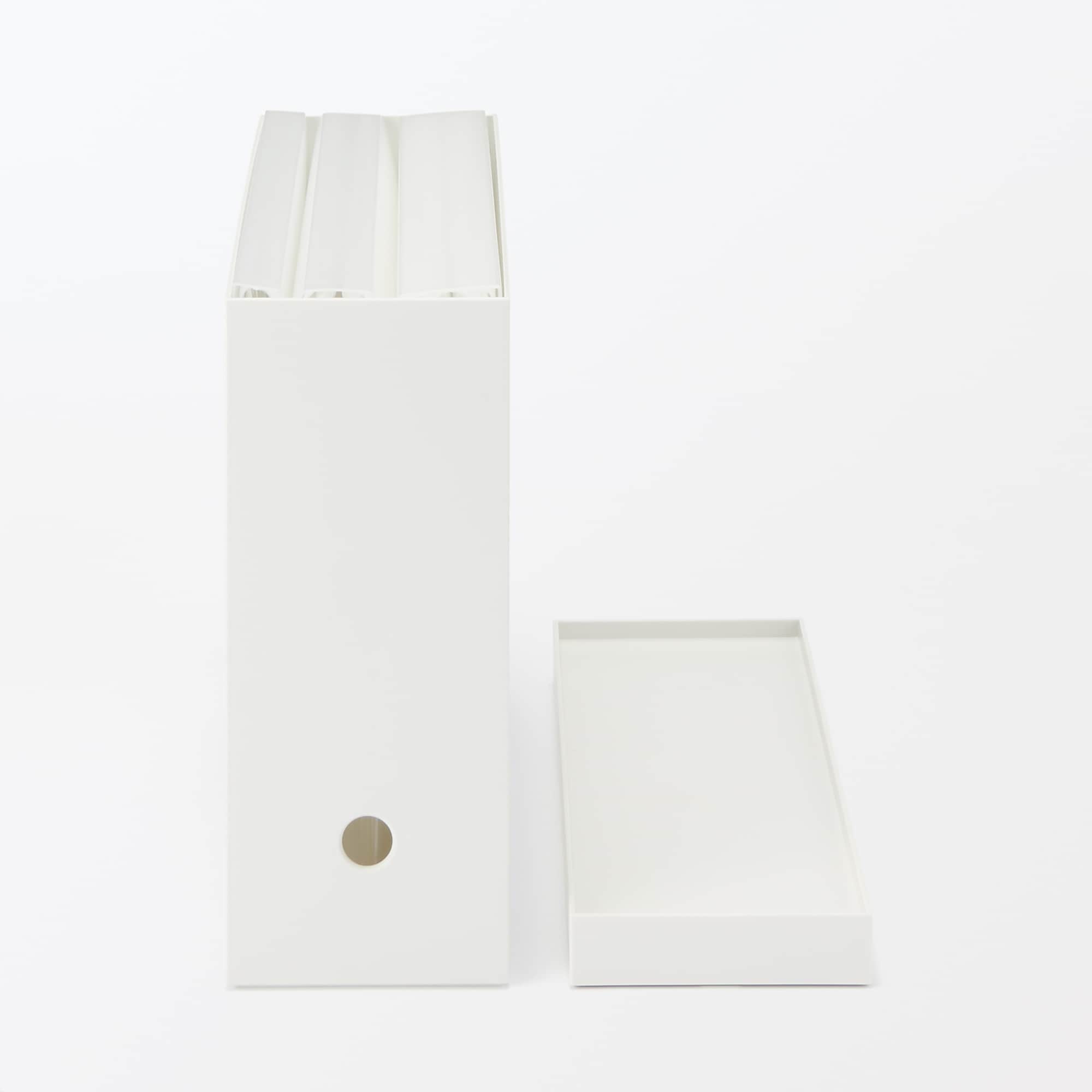 再生ポリプロピレン入り　ファイルボックス用フタ